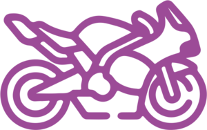 Icono de Licencia A2 para Moto